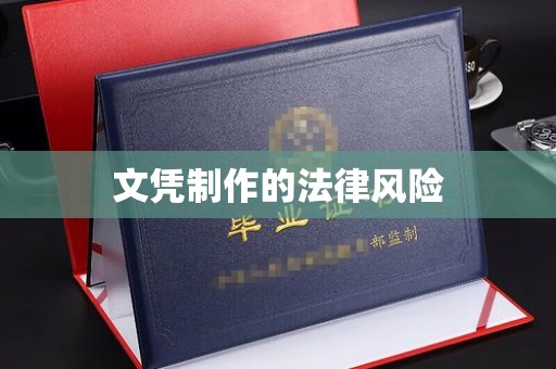 黄浦文凭制作的法律风险