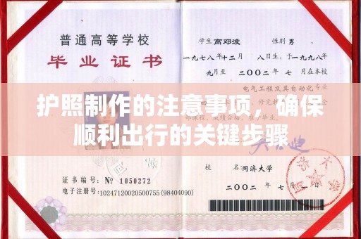 黄浦护照制作的注意事项，确保顺利出行的关键步骤