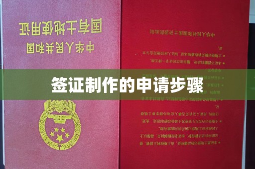 黄浦签证制作的申请步骤